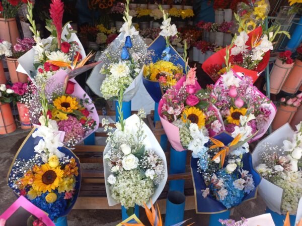 Colección de ramos florales