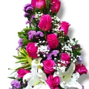 Arreglo fucsia