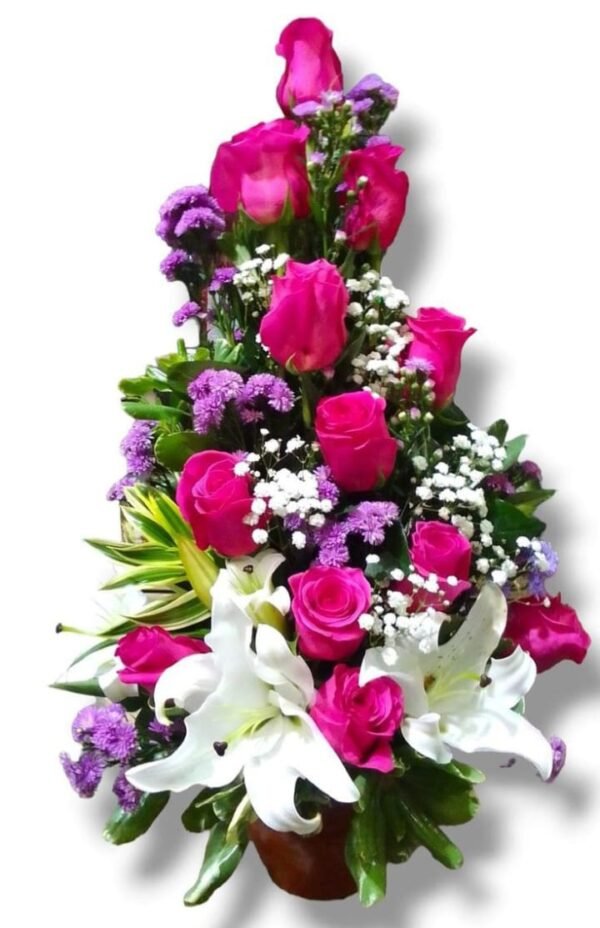 Arreglo fucsia