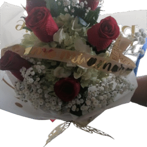 Ramo de rosas sencillo