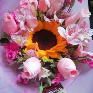Ramo bouque rosa