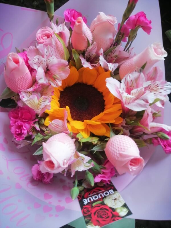Ramo bouque rosa